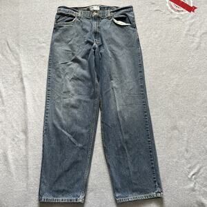 Vintage Levis SilverTab Jeans Mens 34x32 Blue Baggy Fit Denim 90s Y2K Hip Hop